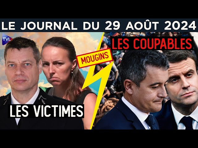 Mougins : un nouveau crime de l’immigration et de la gauche judiciaire - JT du jeudi 29 août 2024