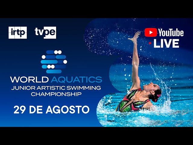 EN VIVO: Mundial Júnior de Natación Artística 2024 en TVPerú