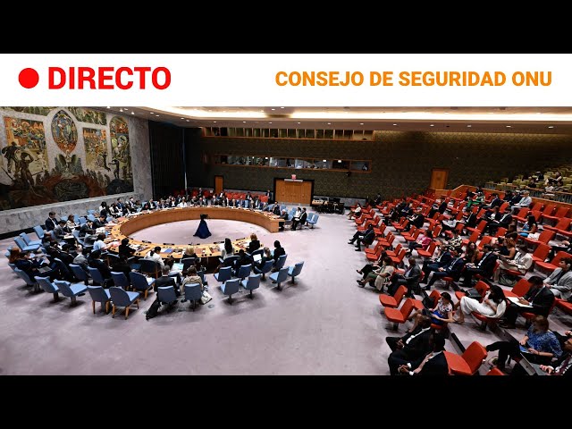 ⁣ONU  EN DIRECTO: El CONSEJO de SEGURIDAD aborda los conflictos en ORIENTE PRÓXIMO | RTVE Noticias