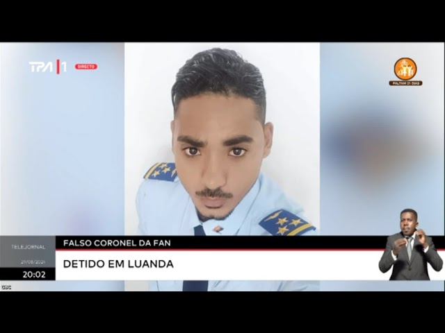 Falso Coronel da FAN detido em Luanda