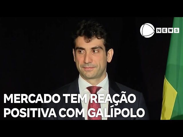 ⁣Reação do mercado é positiva com a indicação de Galípolo para presidência do Banco Central