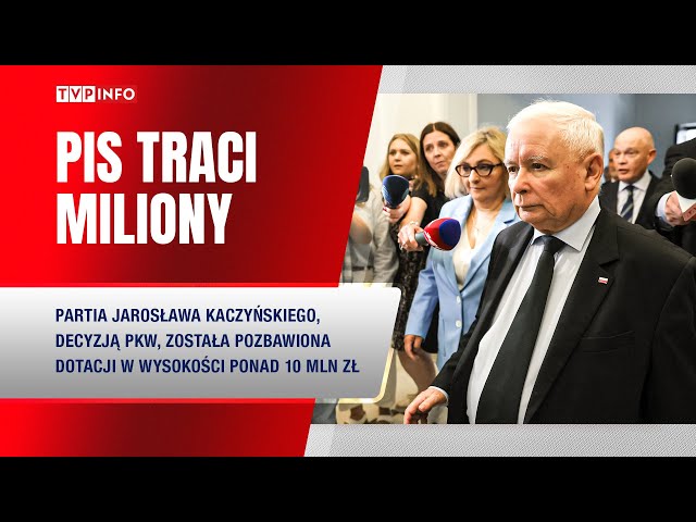 ⁣PiS traci miliony. Jak partia Kaczyńskiego poradzi sobie bez dotacji?