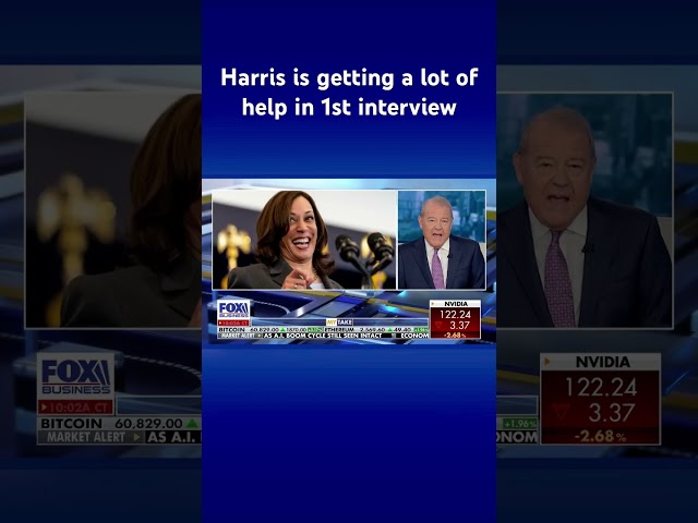 ⁣Varney: Kamala Harris is being protected by Democrats #shorts