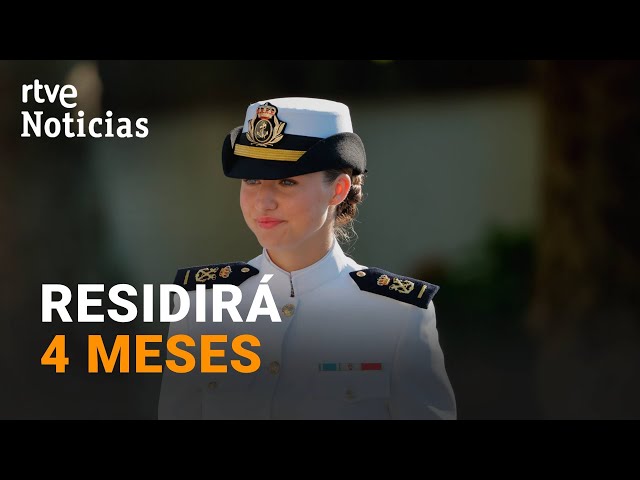 ⁣LEONOR: La PRINCESA de ASTURIAS INGRESA en la ESCUELA NAVAL MILITAR de MARÍN, PONTEVEDRA | RTVE