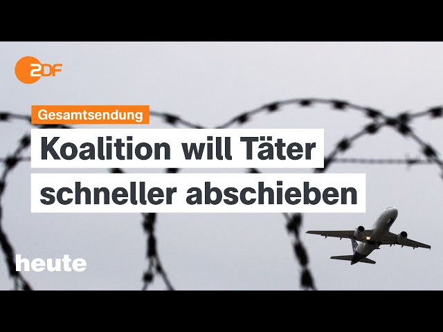 ⁣heute 19:00 Uhr vom 29.08.2024 Ampel-Maßnahmen, Wirtschaftsverbände gegen AfD, Nord-Stream-Saboteur