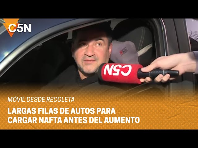 ⁣AUMENTA el COMBUSTIBLE (otra vez): la OPINIÓN de la GENTE