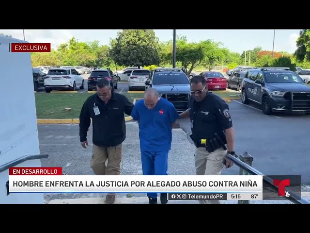 ⁣Arrestan a sujeto por alegados actos lascivos contra una menor