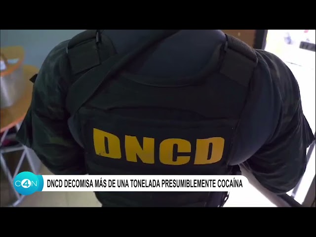 ⁣DNCD decomisa otra tonelada de cocaína y apresa cuatro en La Altagracia