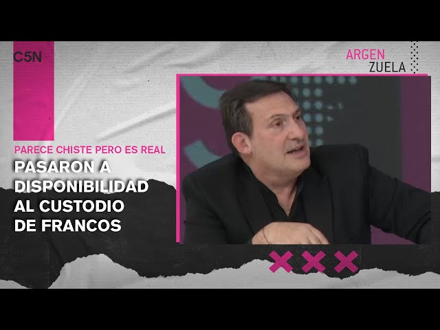 ⁣Apartaron al CUSTODIO de GUILLERMO FRANCOS por usar un AUTO NARCO