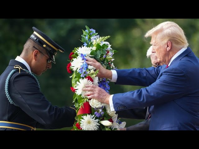 ⁣Army contradicts Trump campaign account of Arlington National Cemetery incident