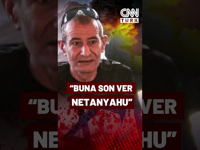 ⁣Kurtarılan Rehineden Netanyahu'ya  Çağrı: Savaşta 75 Yılda Nereye Geldik? Hep Daha Fazla Kan