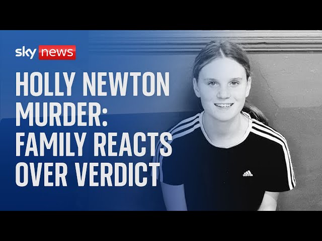 ⁣Holly Newton: Family react to murder verdict