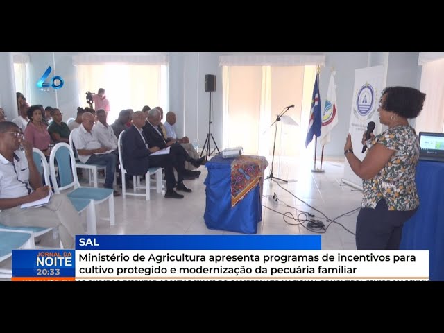 ⁣Ministério de Agricultura apresenta programas de incentivos para cultivo protegido