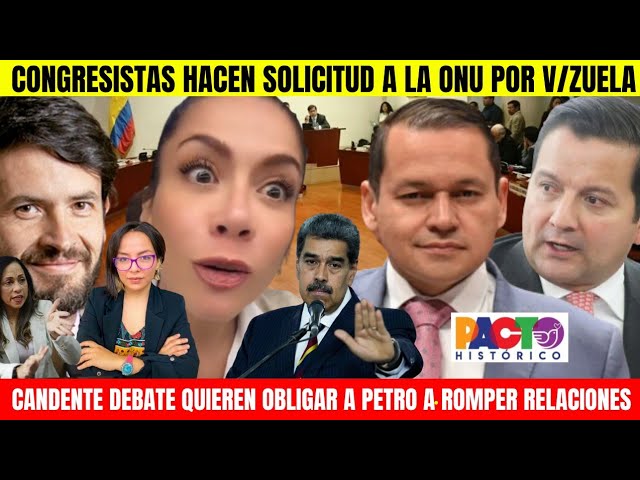 ⁣OPOSICIÓN Y CENTRO QUIEREN QUE PETRO SE PRONUNCIE POR V/ZUELA.CANDENTE DEBATE EN COMISIÓN.