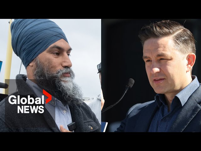 ⁣Poilievre asks Singh to “break the costly coalition with Trudeau”