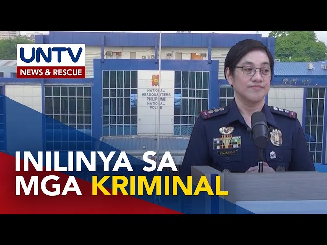 ⁣Pagtawag sa PNP na pinakamalaking crime group sa Pilipinas, unfair —PCol. Fajardo