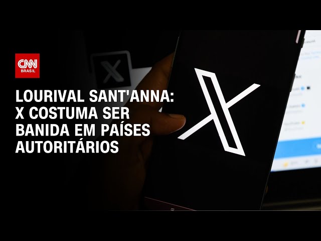 ⁣Lourival Sant'Anna: X costuma ser banida em países autoritários | WW