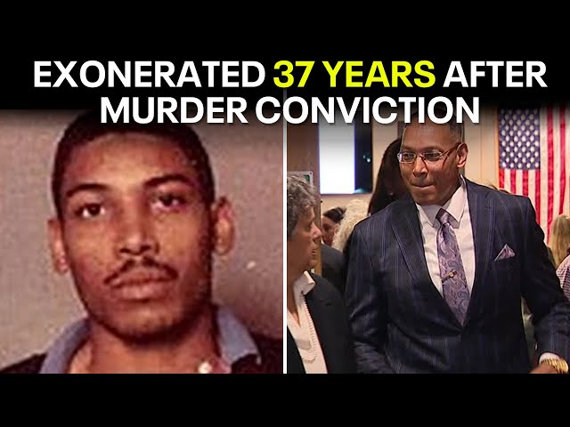 ⁣Benjamin Spencer declared innocent of murder 37 years after he was wrongfully convicted