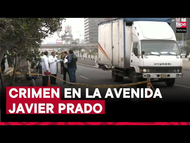 ⁣Crimen en la avenida Javier Prado: asesinan a jalador de pasajeros de colectivos en San Borja