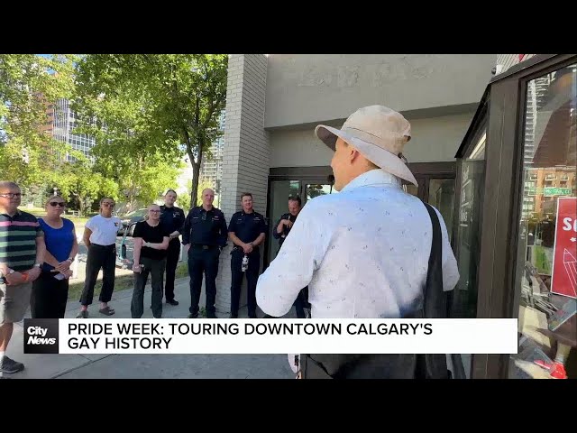 ⁣Pride Week: Touring downtown Calgary's gay history