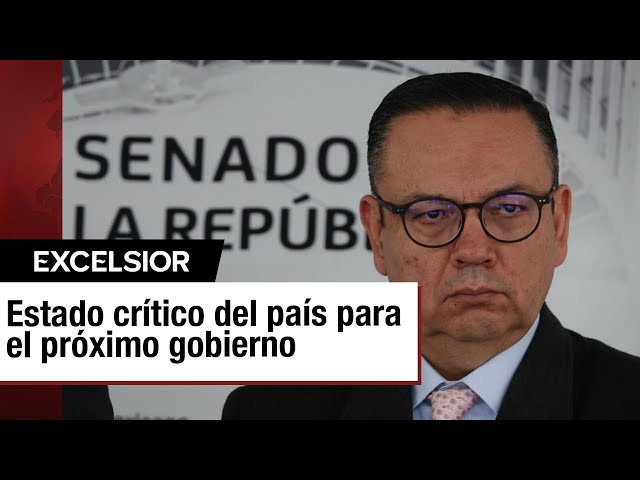 ⁣Estado crítico del país para el próximo gobierno: Germán Martínez