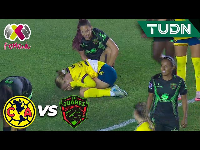 ¡Le apagaron la luz a Luebbert! | América 0-0 FC Juárez | Liga Mx Femenil AP2024-J2 | TUDN