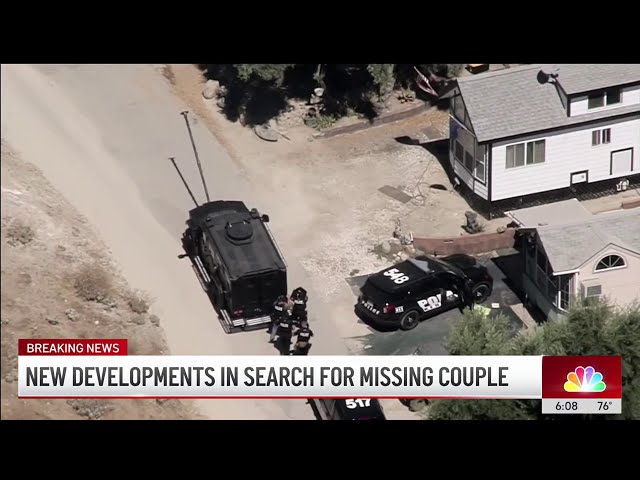 ⁣New clues in search for missing couple in Redlands