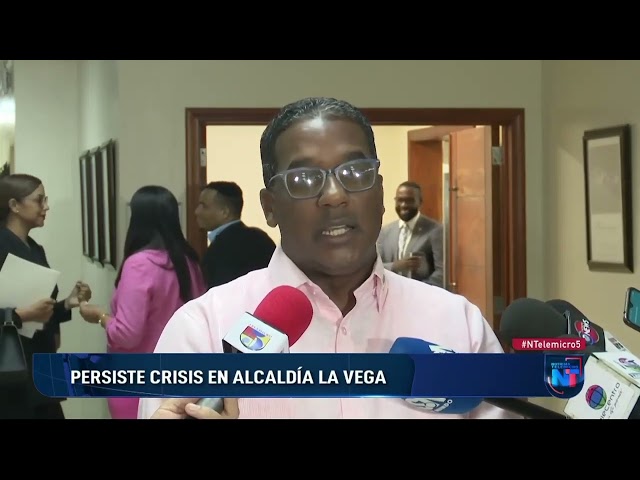 ⁣Persiste crisis en alcaldía de La Vega