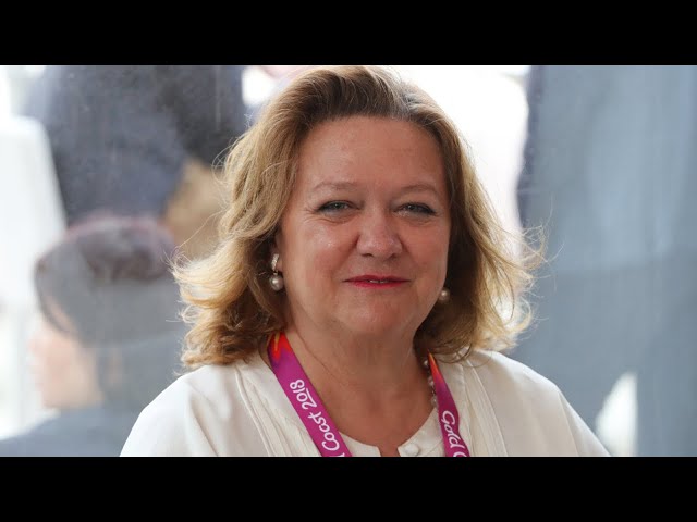 Gina Rinehart addresses The Australian’s Bush Summit in Portland Hedland