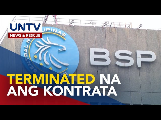 ⁣BSP, tinapos na ang kontrata sa supplier ng national ID