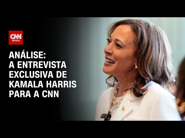 Análise: A entrevista exclusiva de Kamala Harris para a CNN | WW