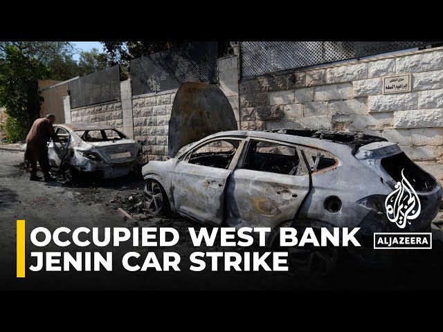 The operation that started early Wednesday in the occupied West Bank is continuing in the Jenin area