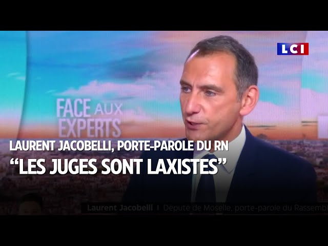 ⁣Criminalité : "Les juges sont laxistes", fustige Laurent Jacobelli