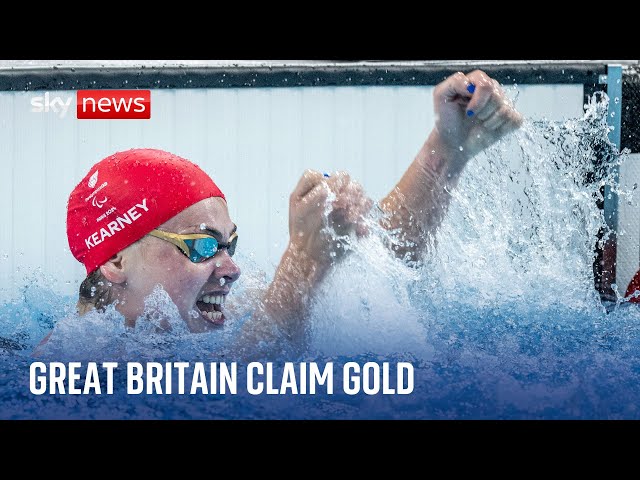 ⁣Paralympics: Great Britain claim second swimming gold as new world record is broken