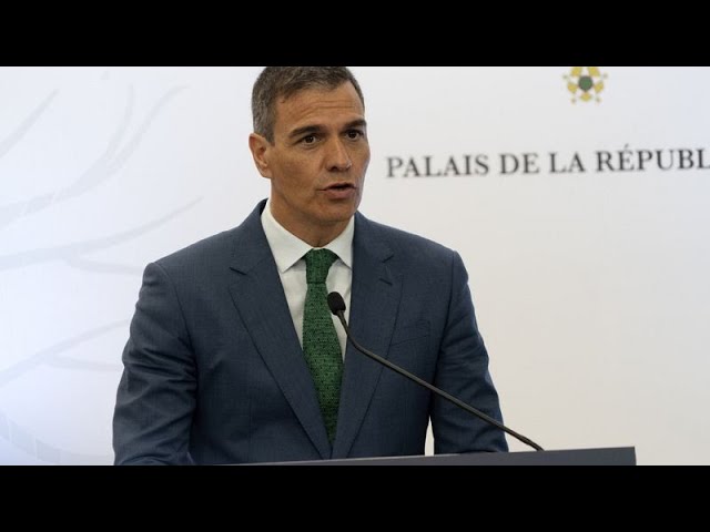 Pedro Sánchez schließt Afrika-Reise durch Mauretanien, Gambia und Senegal ab