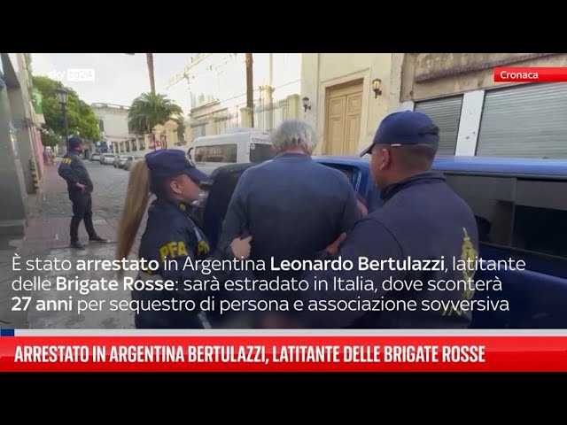 ⁣Argentina, arrestato latitante Bertulazzi