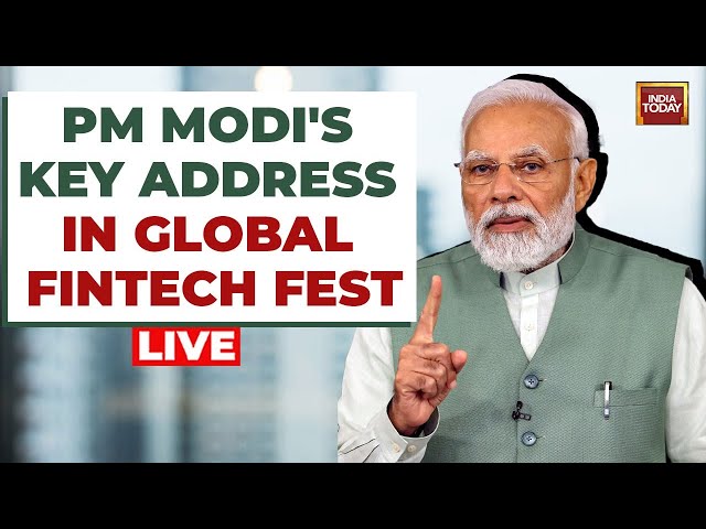 ⁣PM Modi At Fintech Fest LIVE | PM Modi Attends Global Fintech Fest In Mumbai | Global Fintech Fest