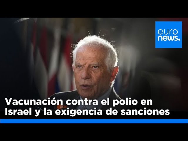 ⁣Borrell propone sancionar a ministros de Israel por sus "mensajes de odio"