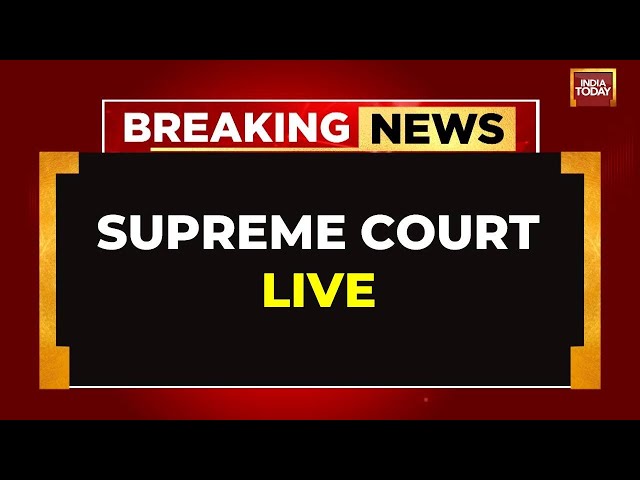 ⁣Supreme Court Live | Cji-led Constitution Bench On Appointment Of Arbitrators | India Today