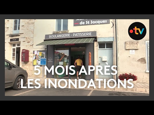 ⁣5 mois après les inondations, les commerces rouvrent à Buxeuil