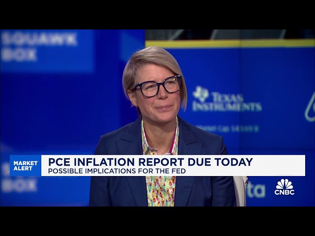 ⁣July PCE inflation report due today: Here's what to expect