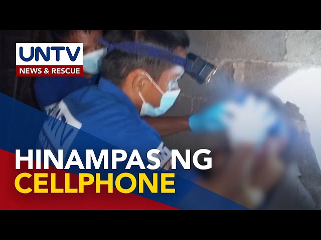 ⁣Babae, sugatan nang hampasin umano ng cellphone sa ulo; Rider, ni-rescue matapos sumemplang