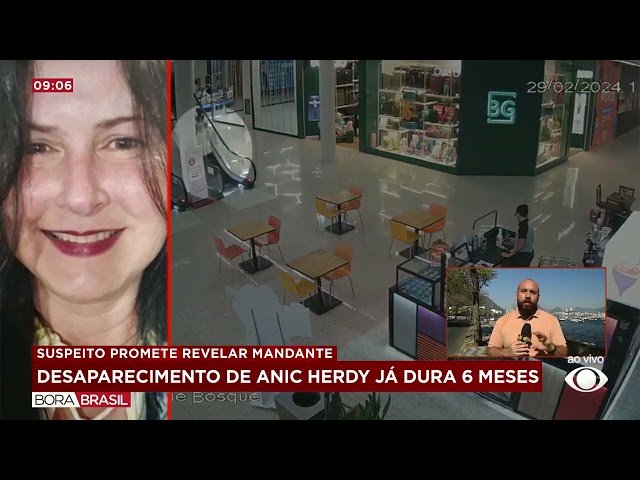 ⁣Caso Anic Herdy: principal suspeito promete revelar mandante do sequestro da advogada no RJ