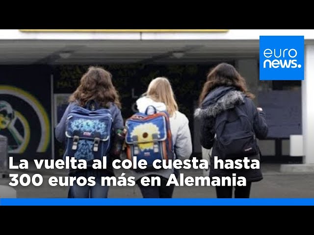 ⁣La vuelta al cole en Alemania puede costar hasta 300 euros por niño en material