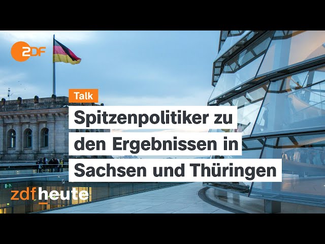 ⁣Live: Berliner Runde zu den Ergebnissen der Landtagswahlen in Sachsen und Thüringen