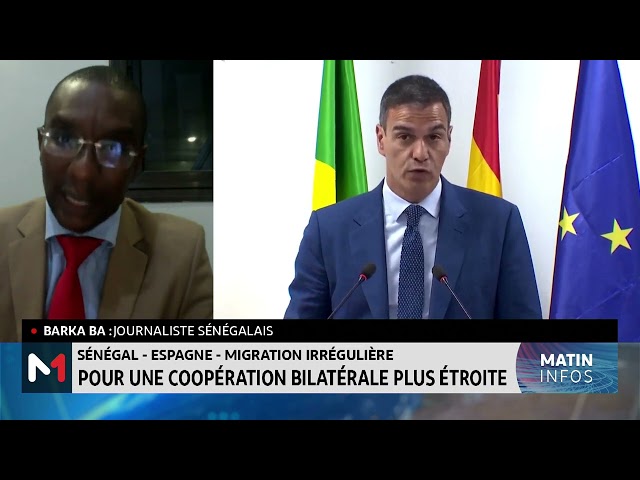 ⁣Sénégal-Espagne-migration irrégulière : pour une coopération bilatérale plus étroite