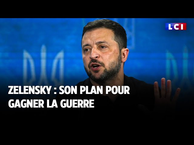 Zelensky : son plan pour gagner la guerre