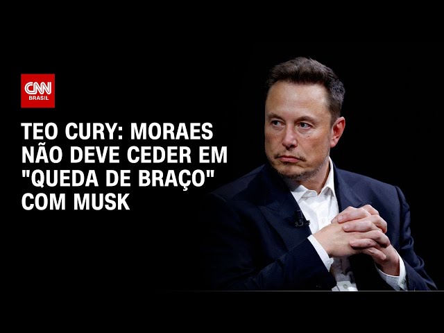 ⁣Teo Cury: Moraes não deve ceder em "queda de braço" com Musk | CNN NOVO DIA