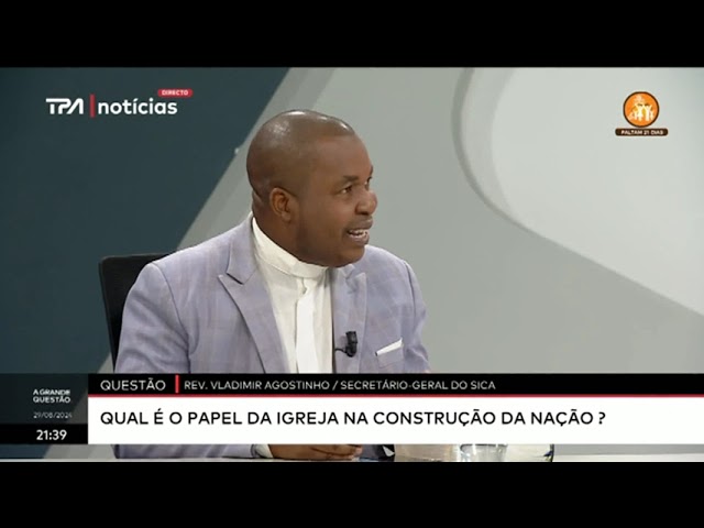 ⁣A Grande Questão - Qual é o papel da igreja na construção da nação? 27.08.2024