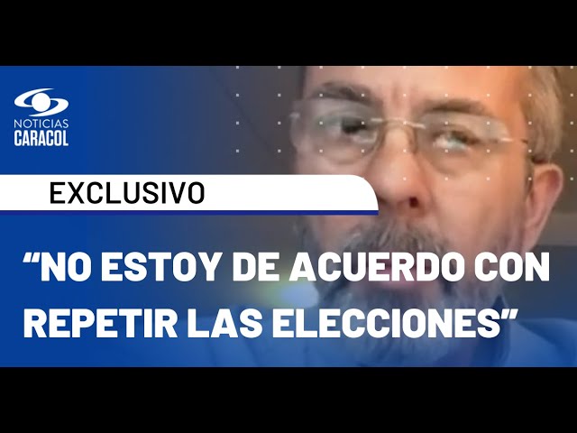 ⁣Juan Carlos Delpino habla en exclusiva con Noticias Caracol de anomalías en elecciones de Venezuela